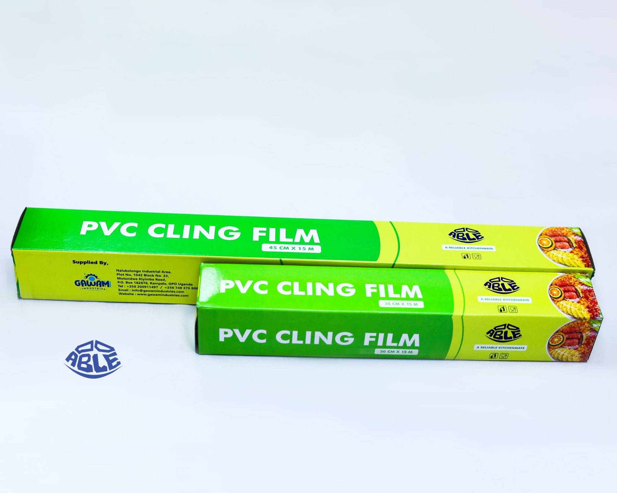 Homestead PVC cling film packs